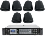 (6) Jbl Control 60PS/T C60 Commercial 70V Black Hanging Pendant Subwoofers+amp. Fixed Price $2488.85.