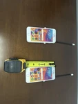 Bresser I-2000 White Walkie Talkie Pair Push To With Antennas. Fixed Price $14.88.