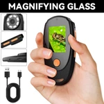 Handheld Mini Digital Microscope, Usb Rechargeable Pocket 500X Mag. Fixed Price $8.66.
