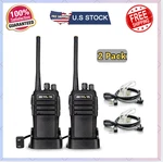 RT21 Walkie Talkies With Earpiece And Mic Set, Adults Long Range Way Radios. Fixed Price $58.18.