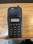 Icom Model: IC-F4021T- Handheld Uhf Ham Radio, 128 Channels, IP67 Rating, Works!. Fixed Price $50.00.
