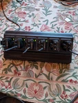 Vertex Standard 6 Bank Rapid Charger CD-18 W/ ( ) VX-427-4-5 Ltr Uhf Radios. Fixed Price $200.00.