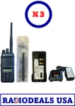 Motorola XPR3500E Vhf Radio AAH02JDH9VA1AN, Antenna, Battery & Charger. Fixed Price $1392.00.