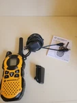 Motorola Talkabout Mt Series Gmrs/frs Uhf 22-CHANNEL Two-way Radio Yellow/black. Fixed Price $25.00.