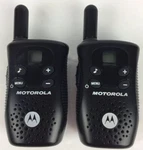 Motorola FV100 Two-way Radios Uhf Recreational W/batteries & User's Guide Black. Fixed Price $22.75.