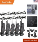 Baofeng BF-888S Walkie Talkies 16 Channels Long Range Rechargeable 10 Pack. Fixed Price $161.76.
