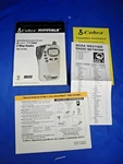 Original Cobra Microtalk Owners Manual. Fixed Price $14.99.