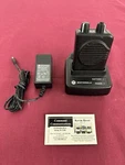 Motorola Minitor 2CH Uhf 453-462MHZ Stored Voice Pager W/ Chg & New Battery. Fixed Price $149.99.