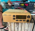 Vintage Uniden Model Mc 535, Unit Powers Up When Connected To 12 Volt. Fixed Price $30.00.