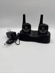 Cobra PR-250 A, Microtalk Two Way Radio W/ Desktop Charger & Adapter. Fixed Price $49.99.