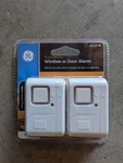 Ge 45115 2PK Wireless Window Door Alarm New. Fixed Price $12.00.