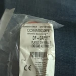 Commscope Df-capkit Plated Din Female End Connector Assembly Silver Red. Fixed Price $18.49.