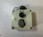 David Clark U3801 Remote Headset Station (18746G-01), White M6E. Fixed Price $80.00.
