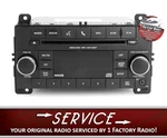 Remanufacture Service For 2013 Jeep Grand Cherokee Radio Amfm Cd P05091193AB. Fixed Price $157.25.