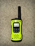 One Motorola Talk About T600 H20 Water Resistant 35 Mile Range Two Way Radio. Fixed Price $29.99.