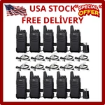 Radio TD-M8S Rechargeable Walkie Talkies 10 Pack License-free Two Way. Fixed Price $165.99.
