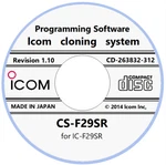 Icom CS-F29SR Revision 1.10 Programming Software For IC-F29SR. Fixed Price $25.99.