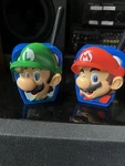 Super Mario Bros Walkie Talkies Long Range, Two Way Static Free Handheld Radios. Fixed Price $25.00.