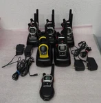 11X Motorola Walkie Talkies K7GMJBGJ,K7GMHBCJ, K7GEM1000+5 Charging Stations+.... Fixed Price $344.95.