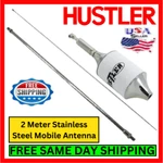 Hustler Scb White Mobile Center Load Antenna 55" & Large Diameter Efficient Coil. Fixed Price $84.90.