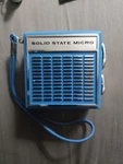 Solid State Micro Super Delux Radio Mint Condition, Blue. Fixed Price $75.00.