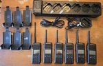 Lot Of 6X Motorola DTR600 DTR700 Radios - Gang Charger & Programming Cable K!. Fixed Price $1200.00.