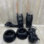 Lot Motorola Xtn Series 2 Radios 1 Belt Clip Charger Stations Vhf Untested. Fixed Price $27.99.
