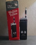 Realistic TRC-217 Walkie Talkie Cb Transceiver Radio 5 Watt 40 Channel Open Box. Fixed Price $114.95.