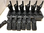 12 Refurbished Motorola DLR1060 900MHZ Digital Way Radio + Multi Charger. Fixed Price $1200.00.