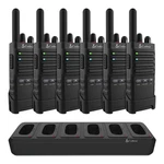 Cobra PX650-BCH6 6-PACK Professional Business 2 Way Frs Walkie Talkie Radios. Fixed Price $195.00.