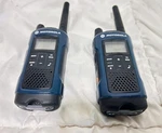 Motorola T460 Talkabout 2 Way Radio Walkie Talkie, Color Blue Lot Of. Fixed Price $49.00.