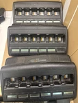 Lot Of 3 Motorola Impres WPLN4218B 6-BAY Multi-unit Charging Station W/ Display. Fixed Price $699.99.