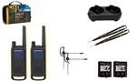 Motorola Frs T475 Two Way Radio 2 Pack Walkie Talkie With Dual Charger Earpieces. Fixed Price $112.50.