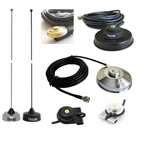 Mobile Radio Antenna Vhf 143-159MHZ 1121 Hole Trunk Magnet Mount Mini-uhf. Fixed Price $36.00.