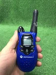 Motorola T4800 Blue Walkie Talkie Hand Held Radio Single Unit. Fixed Price $26.58.