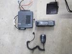 Motorola MCS2000 M01HX+735W Mobile Radio With Remote Head, Mounts, & Speaker. Fixed Price $150.00.