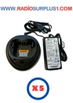 X Motorola CP200/CP200D/DEP450/DP1400 Single Charger Base - WPLN4137. Fixed Price $175.00.