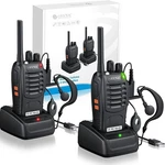 Radios Largo Alcance 3 Unidades Con Auriculares Y Linterna Led. Fixed Price $37.28.