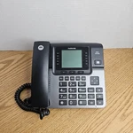 Motorola ML1000 4-LINE Business Phone System With Voicemail Black Tested Clean. Fixed Price $29.99.