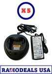 Motorola CP200 Single Charger Base + Power Cable - WPLN4137 5 Pc. Fixed Price $175.00.
