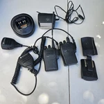 QTY2 Motorola EX500 Vhf 136-174 Mhz 16CH Two Way Radio AAH38KDC9AA3AN Charger. Fixed Price $99.99.