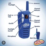 2 Little Pretender Walkie Talkies Kids Mile Range, Built-in Flashlight. Fixed Price $19.99.