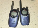 Cobra Microtalk GMRS-935 Walkie / Hand Radio Used Pair (2). Fixed Price $25.00.