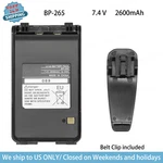 New 2600MAH Battery For Icom Radio IC-V80E IC-T70A C-T70E BP-265 BP265. Fixed Price $21.65.