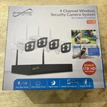 SC-5004NVR 4-CHANNEL Wireless Security Camera System +full HD(1080P) +1TB Memory. Fixed Price $135.00.