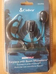 Cobra Microtalk Single Earbud W/ Boom Microphone For Two Way Radio Foam Tip. Fixed Price $9.99.