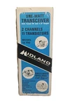 Vintage Midland Model 13-700 2 Channel One Watt Transceiver Walkie Talkie Radio. Fixed Price $19.99.