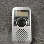 Radioshack Digital Am/fm Pocket Unisex Silver 1201475 Portable Handheld. Fixed Price $11.57.