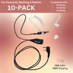 10X Walkie Talkie Security Earpiece For Kenwood & Baofeng Radios TK-3360 TK-3160. Fixed Price $81.90.