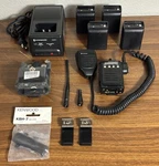 Standard HX582T (aa) Uhf Fm Transceiver W/ 4 Batteries, Charger & Accessories. Fixed Price $149.90.